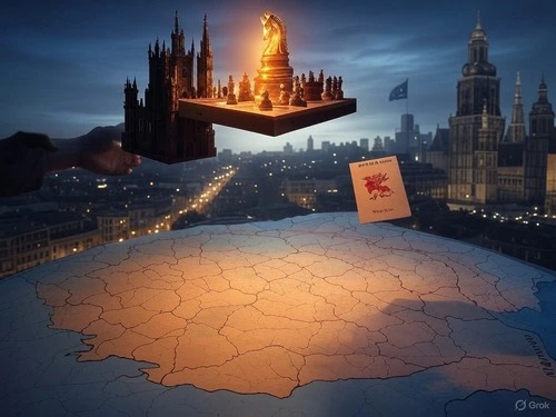 Șah suprarealist Romania cu BRICS, BlackRock, Thiel