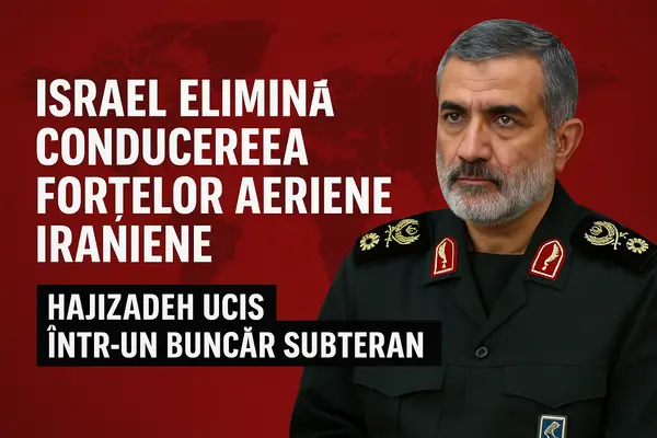 Generalul Hajizadeh ucis în atacul Israelului