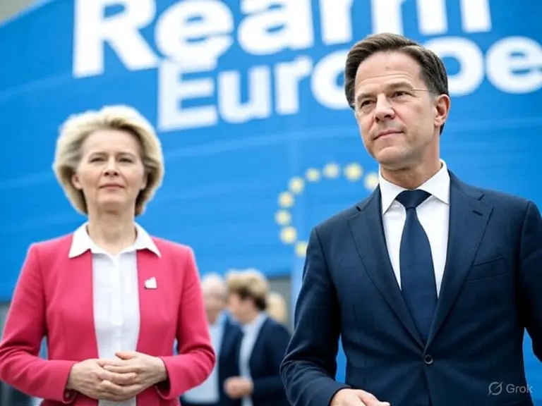 Mark Rutte susţinere ascunsă pentru ReArm Europe