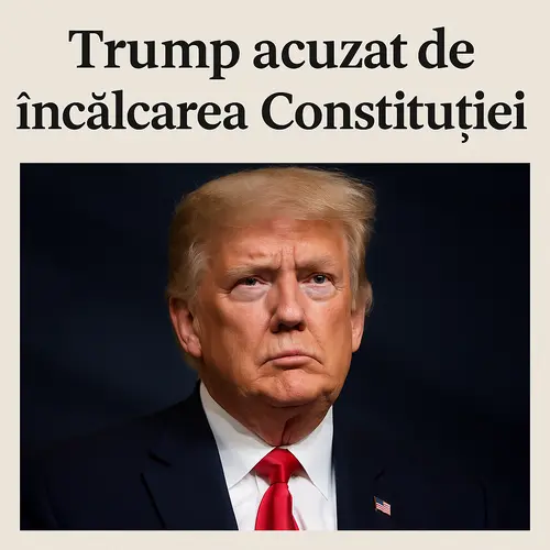 Trump acuzat de încălcarea Constituţiei