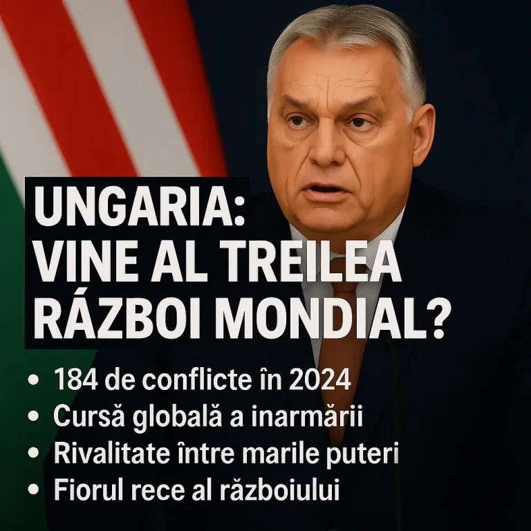 Orban avertizează că se simte fiorul rece al războiului