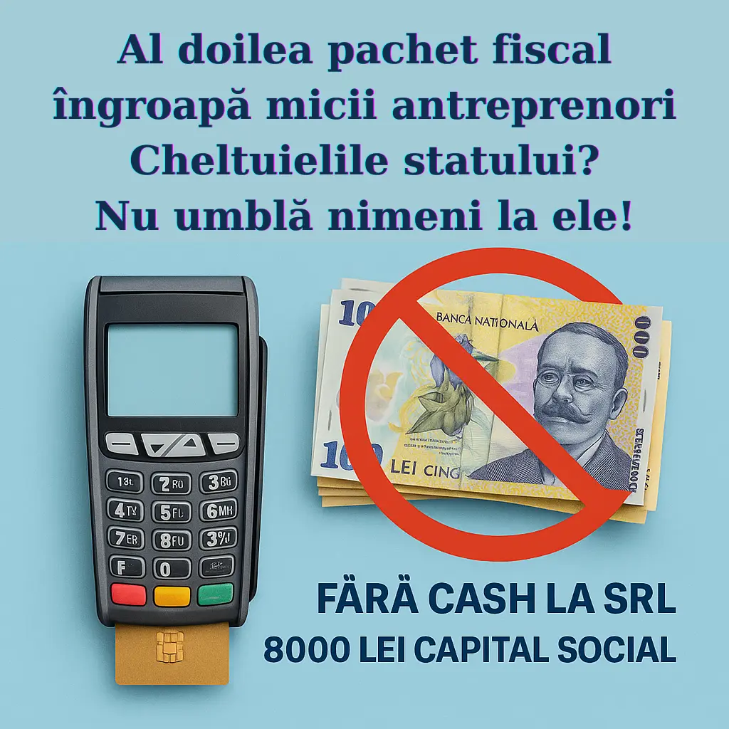 al doilea pachet fiscal îngroapă micii antreprenori