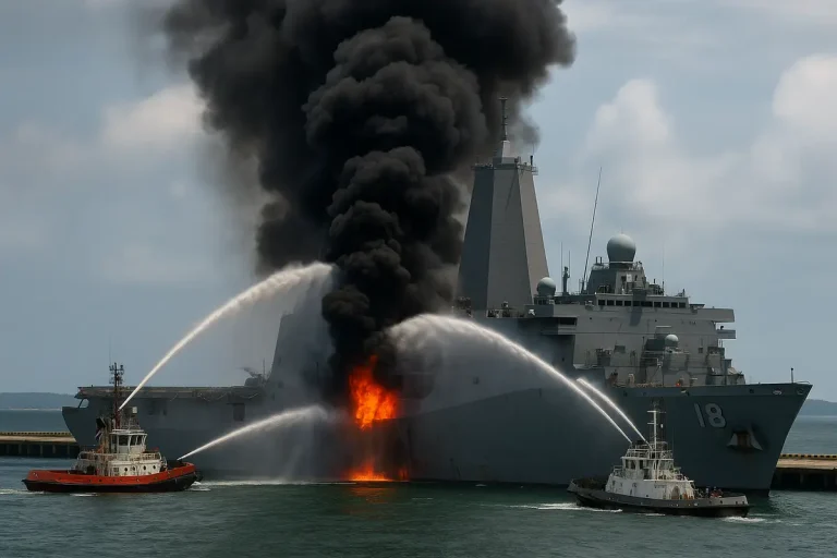 Incendiu la bordul USS New Orleans (LPD-18)
