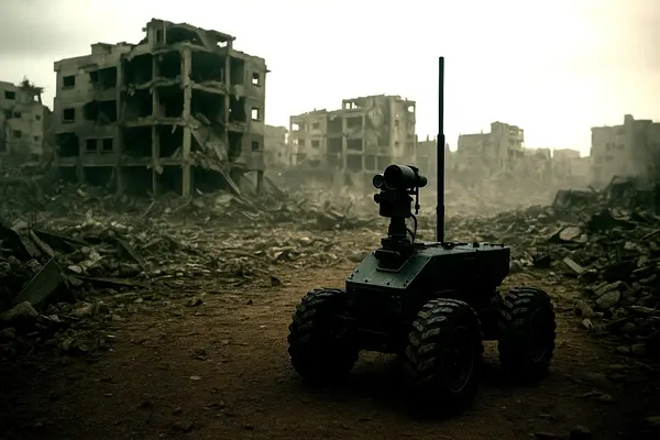 Jabalia rasă de pe hartă de IDF, folosind roboţi încărcaţi cu explozibil