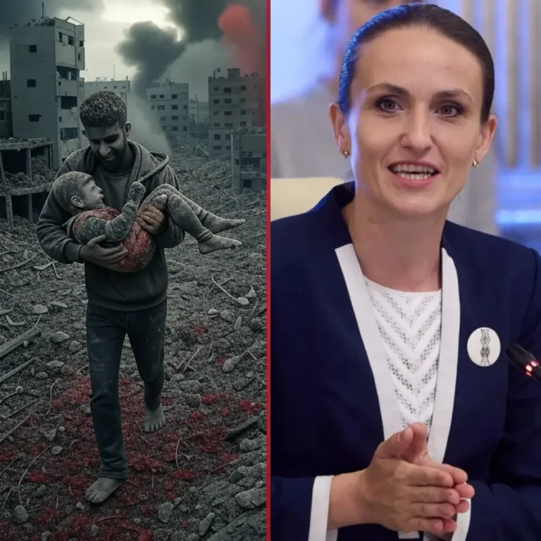 Oana Ţoiu aşterne tăcerea peste cei 60.000 de morţi din Gaza