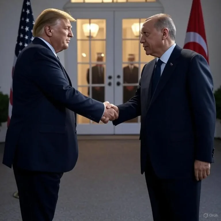 Trump și Erdogan la Casa Albă