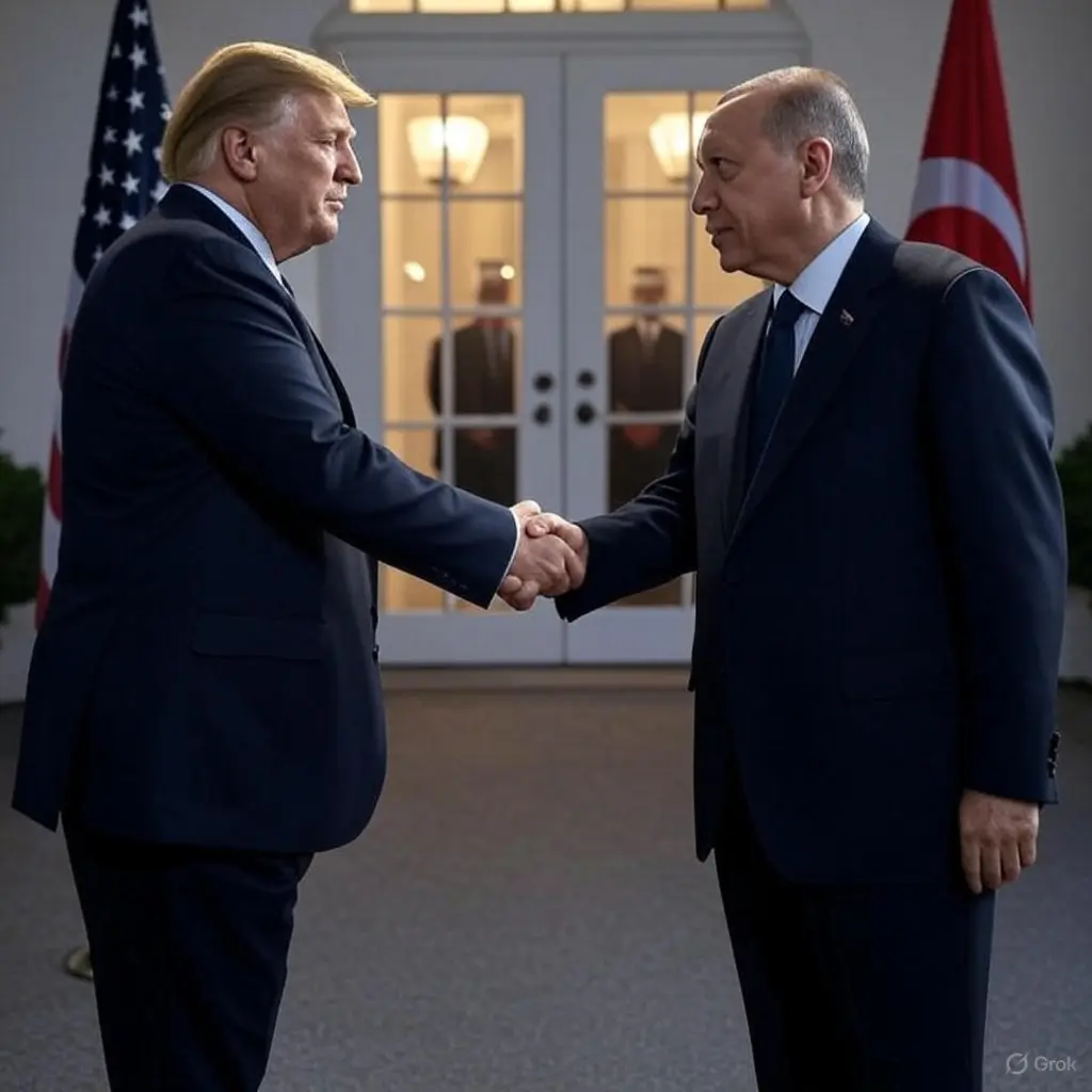 Trump și Erdogan la Casa Albă