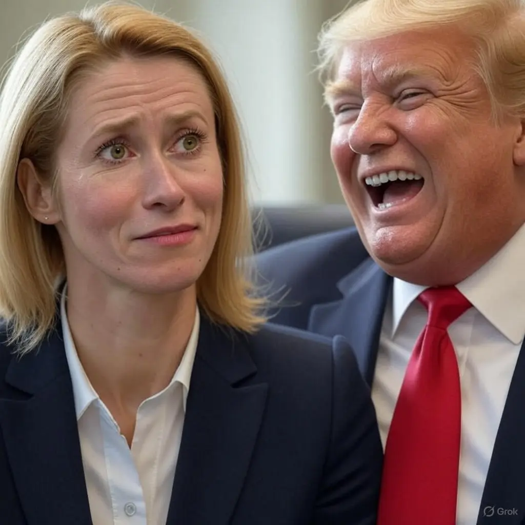 Kaja Kallas, șefa diplomației UE, încearcă să spele prostia liderilor europeni pasând responsabilitatea înapoi lui Donald Trump:
