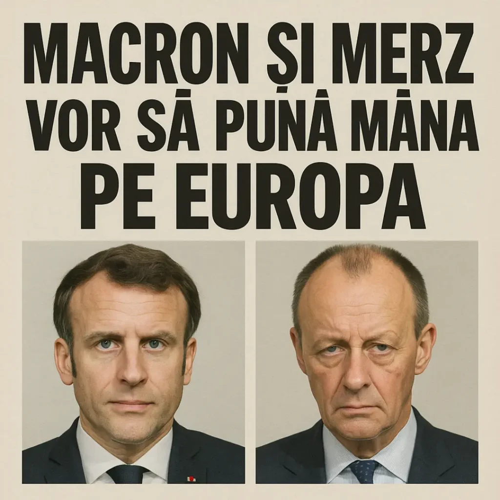 Macron și Merz vor să pună monopol pe Uniunea Europeană