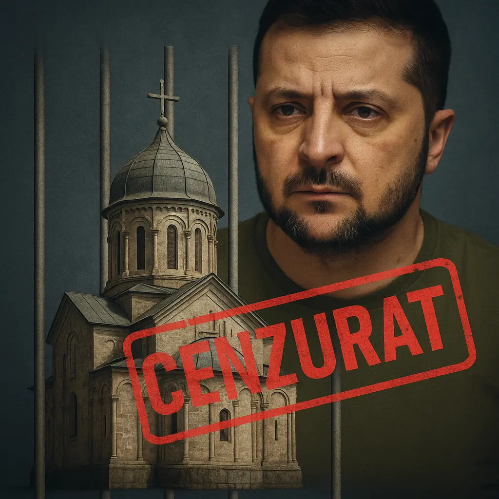 Zelenski sancţionează jurnaliști ortodocși Decret 8102025