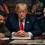 Trump, Putin, Zelenski, negocieri