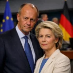Friedrich Merz şi Ursula von der Leyen