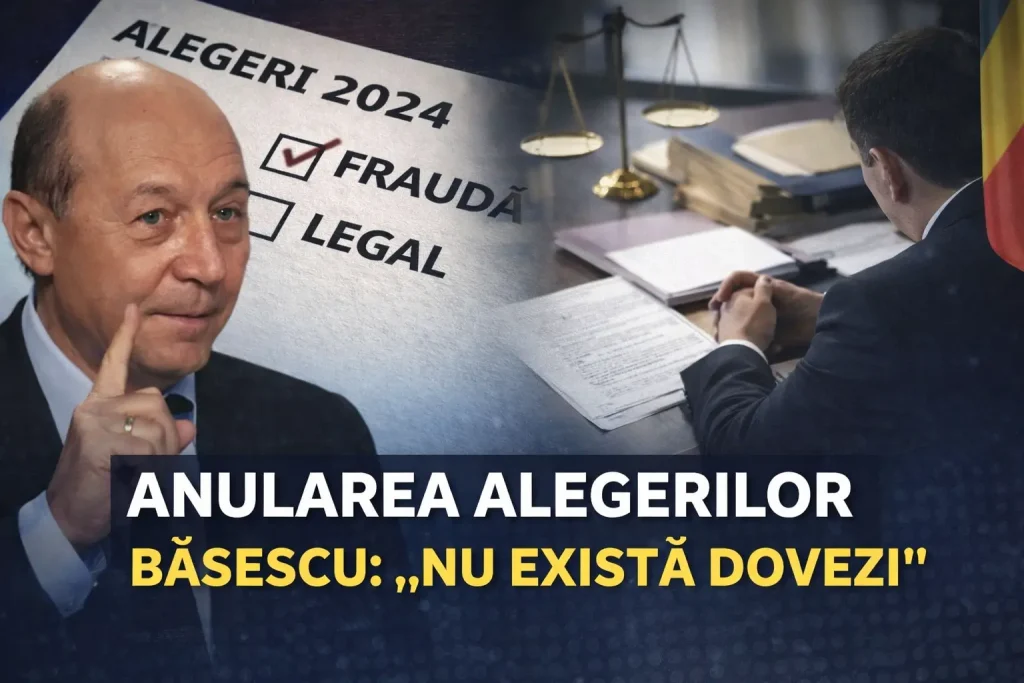 Băsescu despre anularea alegerilor