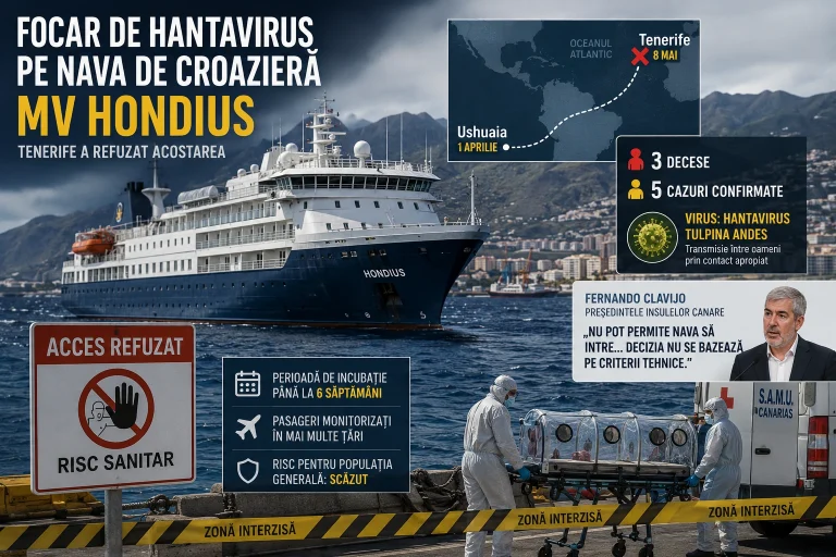 MV Hondius, nava cu hantavirus