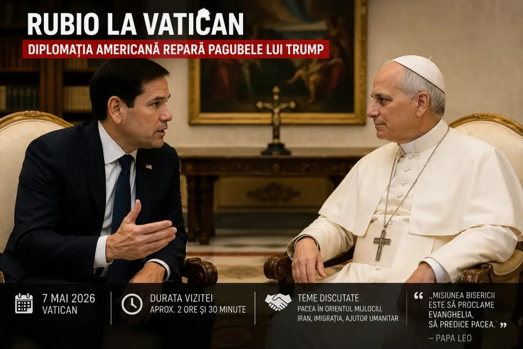 Marco Rubio la Vatican