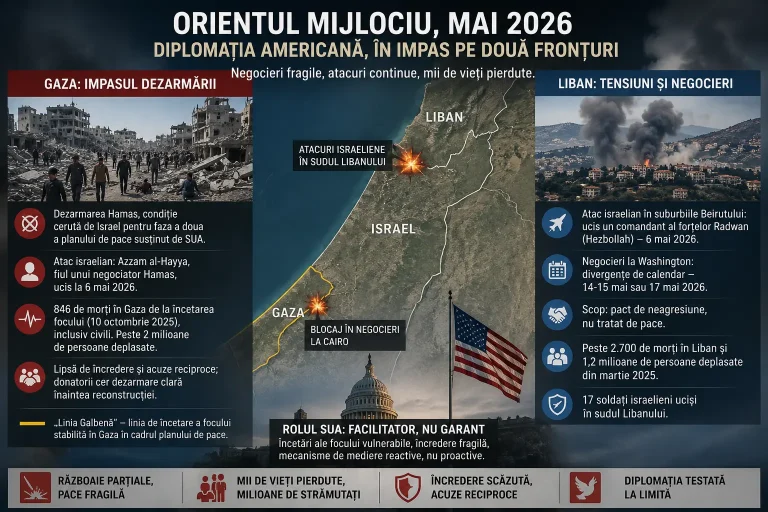 Orientul Mijlociu, mai 2026