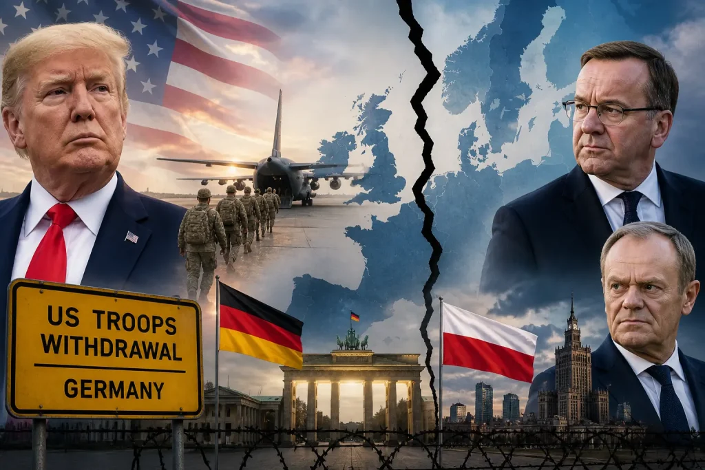 Retragerea SUA din Germania divizează Europa
