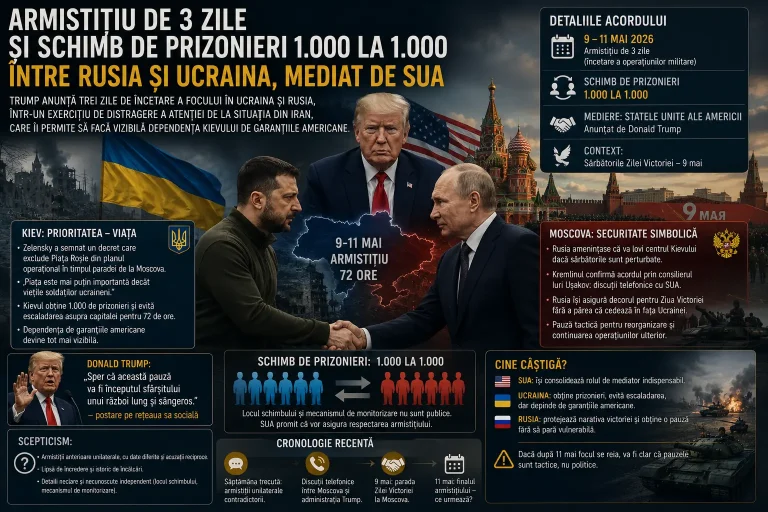 armistiţiu Rusia Ucraina mediat de Trump